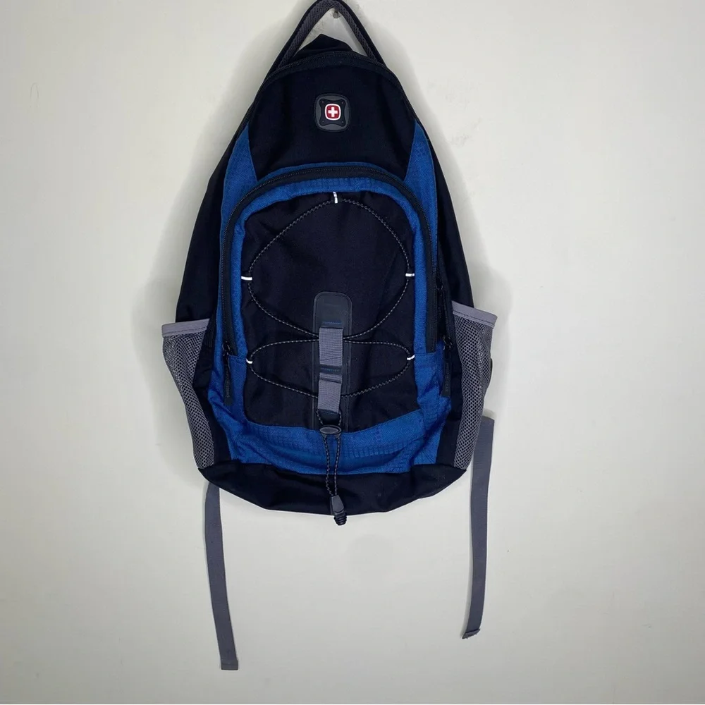 SwissGear Mars Black and Blue Laptop Compartment Backpack